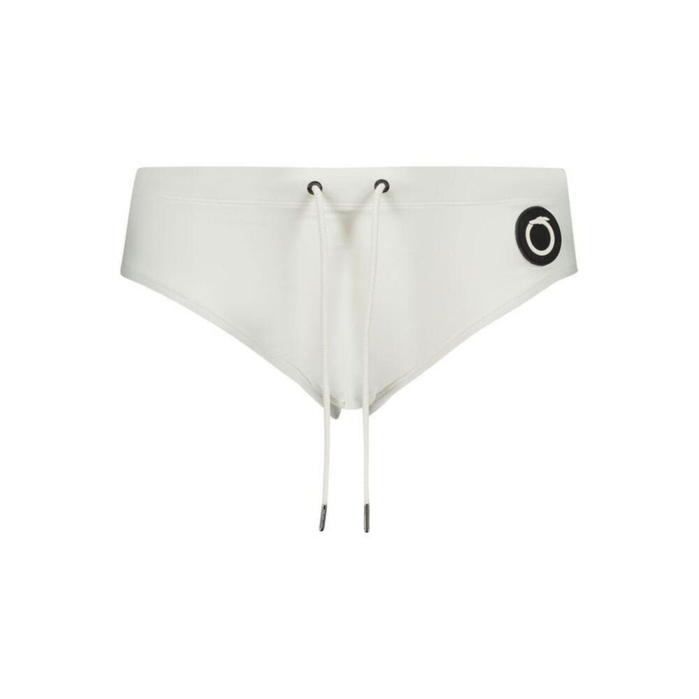 Trussardi Swim Brief Drawstring Men White Swimwear